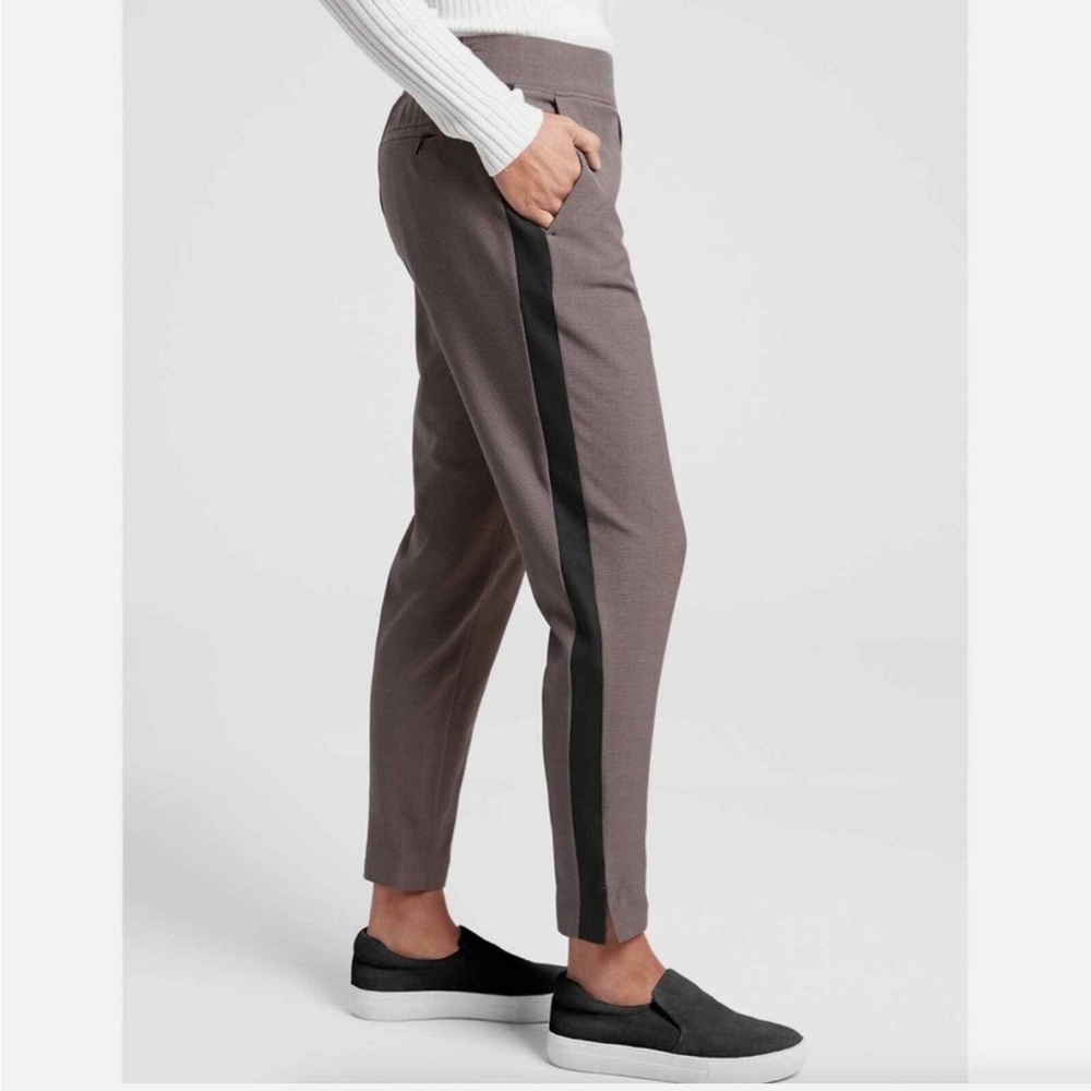 Athleta Brooklyn Ankle Pants - Taupe